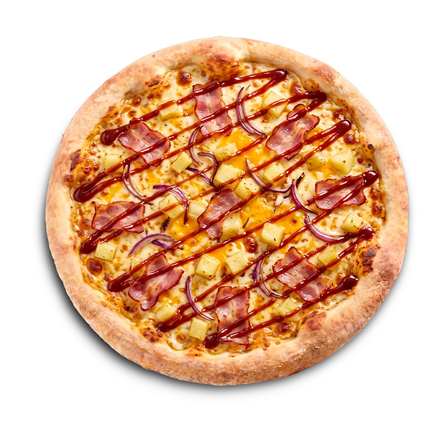 Pizza Bacon Pizza King Gisors