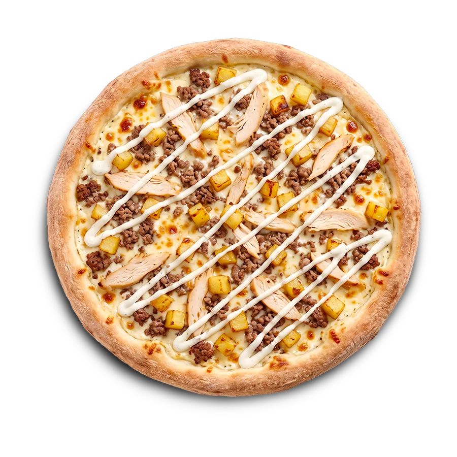 Pizza Boursin Pizza King Gisors