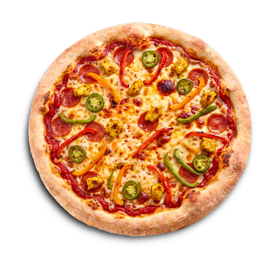 Pizza Pimento Pizza King Gisors